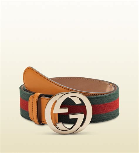 gucci green stripe|web belt with g buckle.